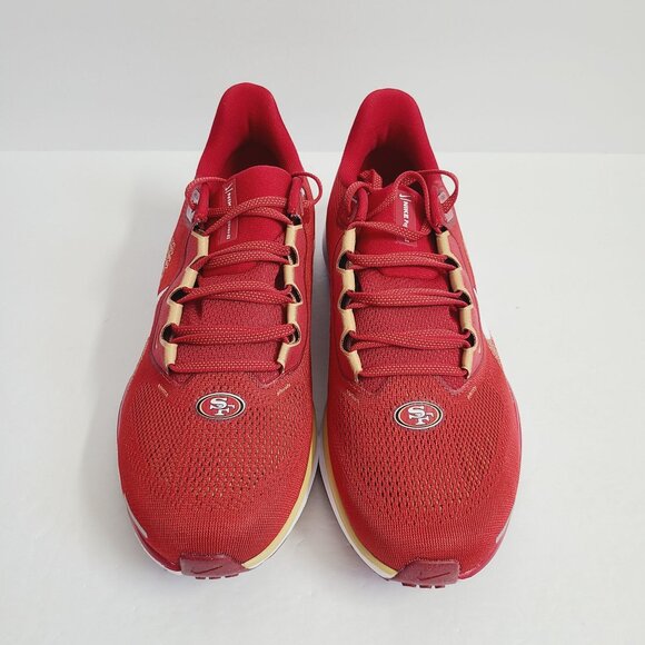 NEW Nike Air Zoom Pegasus 41 San Francisco 49ers Shoes FZ5070-600 Size 10.5 Gym main image 4